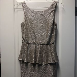 NYE Peplum Dress = Magic